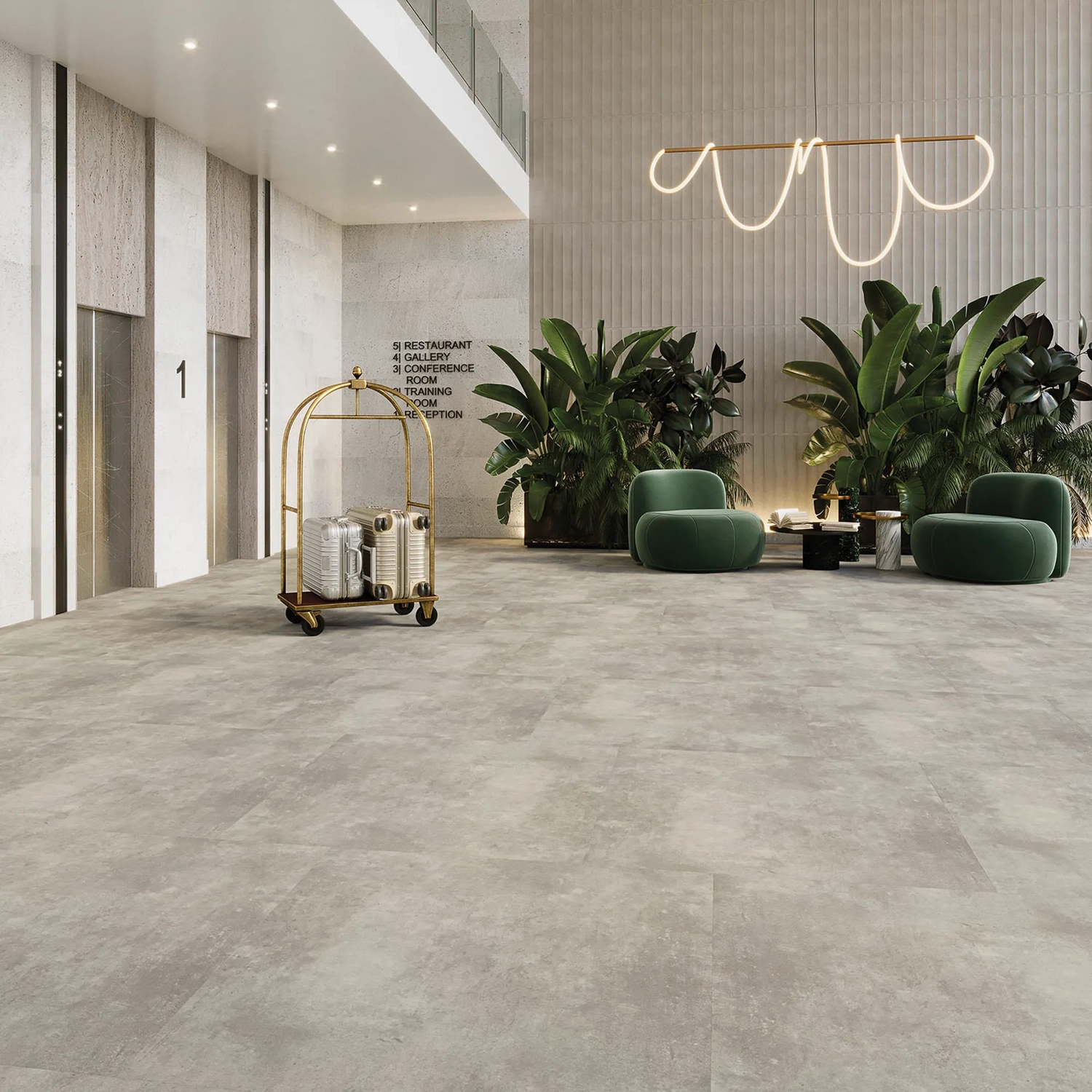 Toni´s Farbenspiel Malermeister - Malermeister - Poster im grauen Wohnzimmer