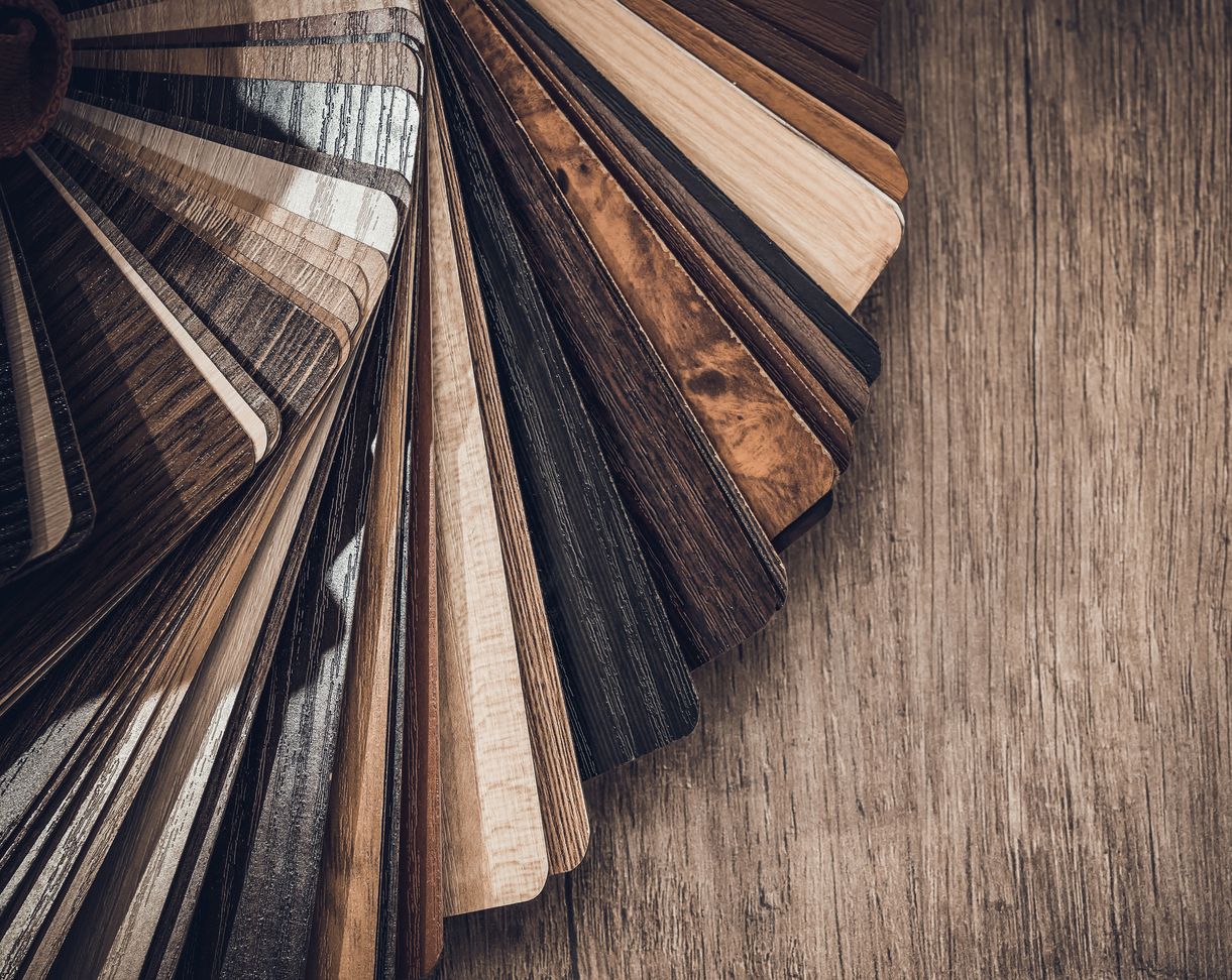 Verschiedene Musterböden